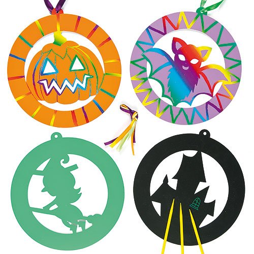 Décorations à gratter pour Halloween que les en...