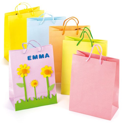 Pochettes cadeaux aux coloris pastel assortis q...