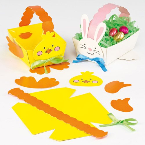 Kits Paniers Personnage de Pâques que les enfan...