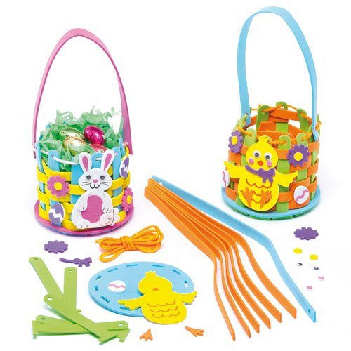Kits Paniers de Pâques à tresser que les enfant...