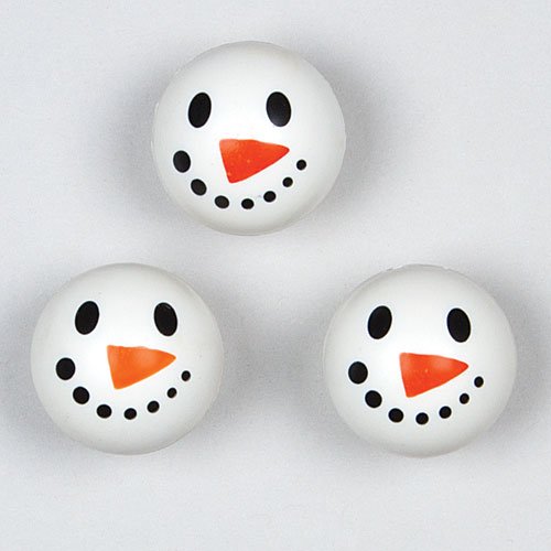 Balles Rebondissantes Bonhommes de Neige. Parfa...