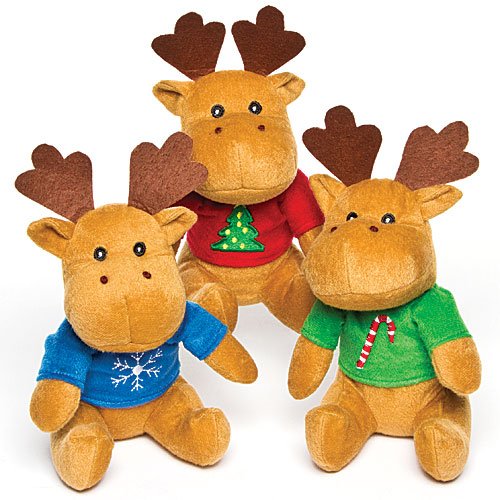 Peluches Rennes de Noël avec Pull. Parfaites au...