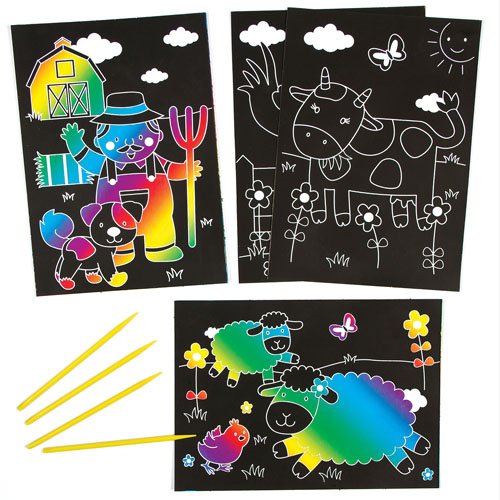 Scènes de Campagne et d'Animaux de la Ferme à G...