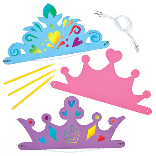 Diadèmes et Couronnes de Princesse à Gratter qu...