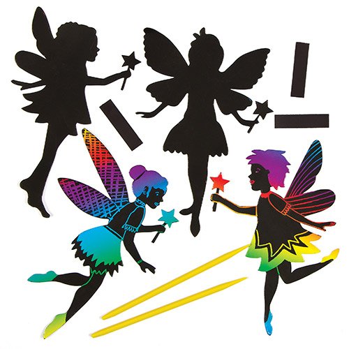 Kits Aimants Fées à Gratter que les Enfants pou...