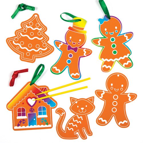 Kit de décorations en forme de maisons en pain ...