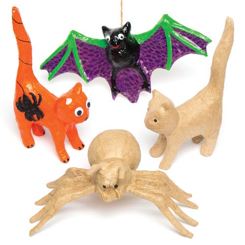 Lot de papier mâché d'Halloween. Fabriquez et d...