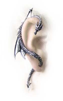 PopArtUK Boucle d'Oreille Alchemy - Tentation du Dragon (oreille droite seulement) code EAN 5051265890627 