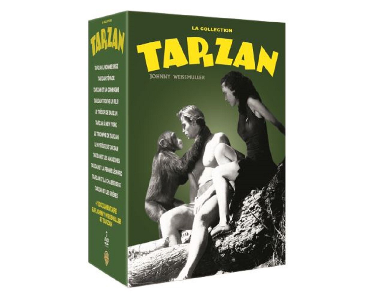 Coffret DVD Tarzan - Johnny Weissmuller 