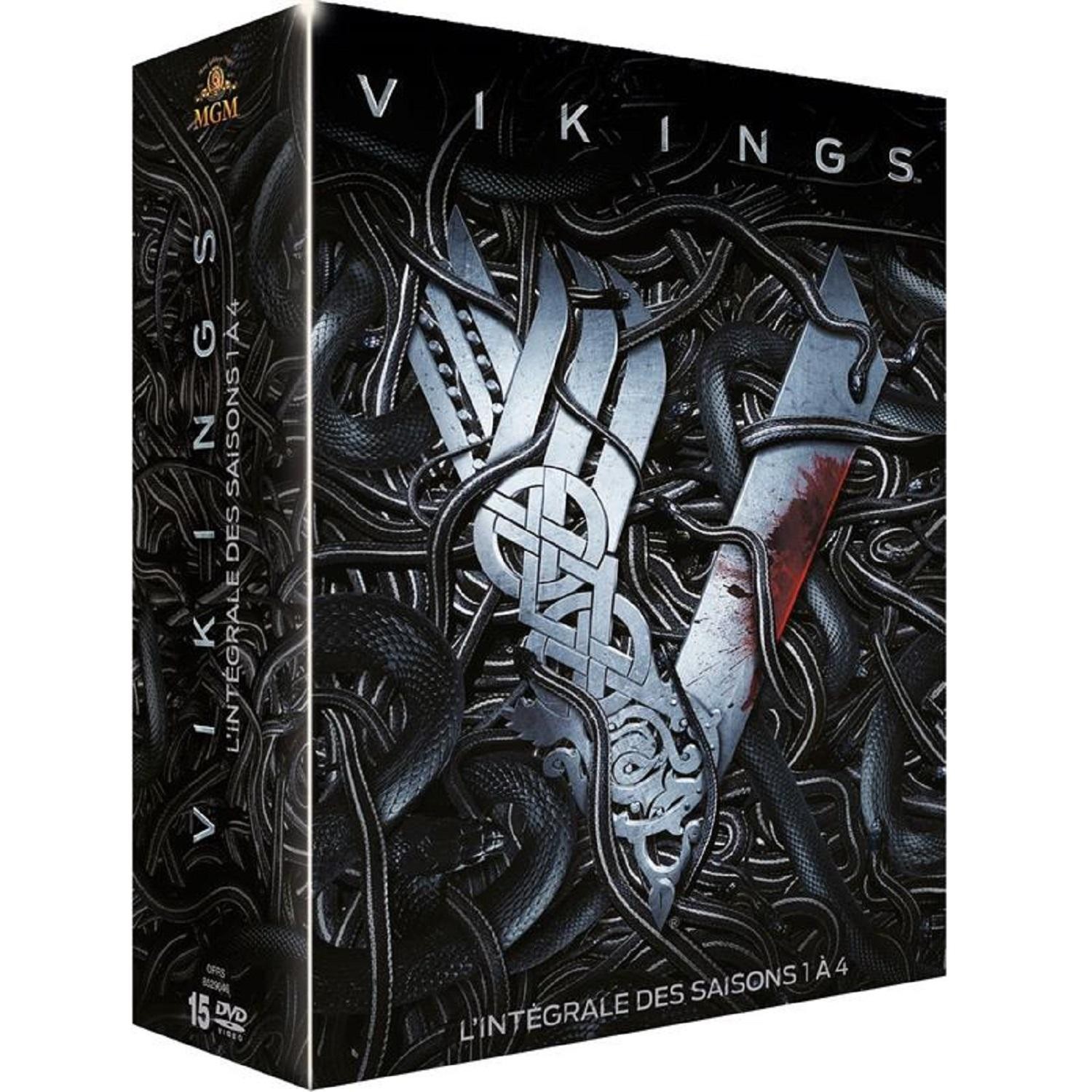 Coffret DVD Vikings - Saison 1-4 