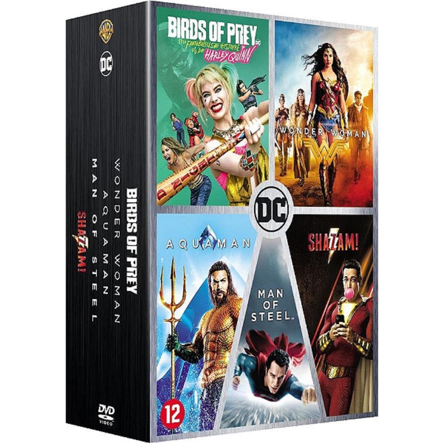 Coffret DVD DCU 5 films 