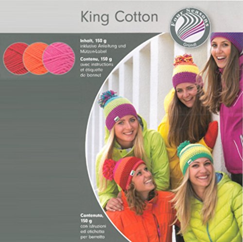 King size coton hat kit crochet _ p
