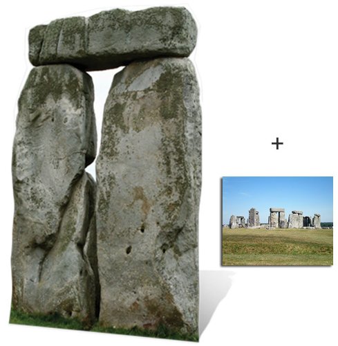 Henge (Stone Henge) - Grand Silhouette En Carto...
