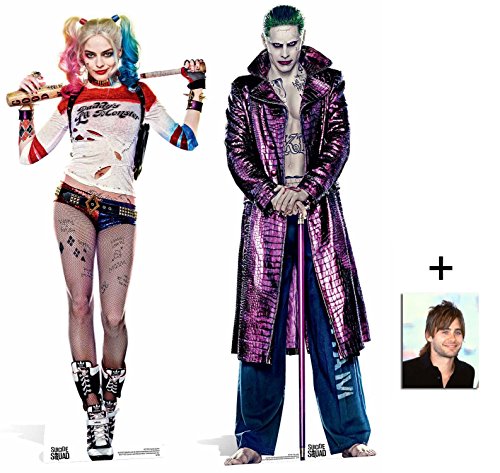 Fan Pack - Suicide Squad Harley Quinn and Le Joker Movie Twin Pack Grand Silhouette En Carton Standee / Stand-Up - Avec Star Photo (Dimensions 25x20 Cm) 5052310863634 BundleZ-4-FanZ Fan Packs Fan Pack - Suicide Squad Harley Quinn and Le Joker Movie Twin Pack Grand Silhouette En Carton Standee / Stand-Up - Avec Star Photo (Dimensions 25x20 Cm) 5052310863634 BundleZ-4-FanZ Fan Packs