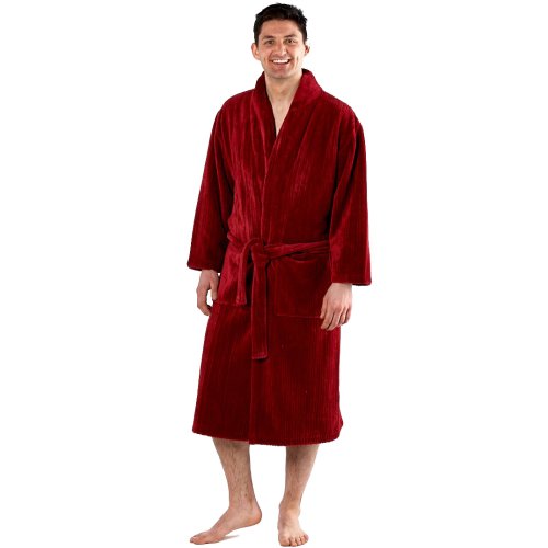 Harvey James - peignoir -  - manches longues homme -  rouge - bordeaux - large code EAN 5052703059941 