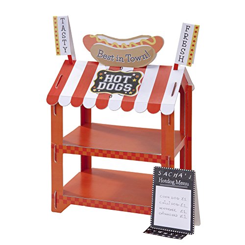 Hotdog & Popcorn Stand Street Stall With 12 Pap...