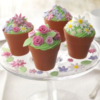 - 6 petits moule pot de fleurs réutilisable en ...