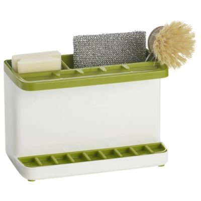 Grand Organiseur Evier Vert Et Blanc, Pour Epon...