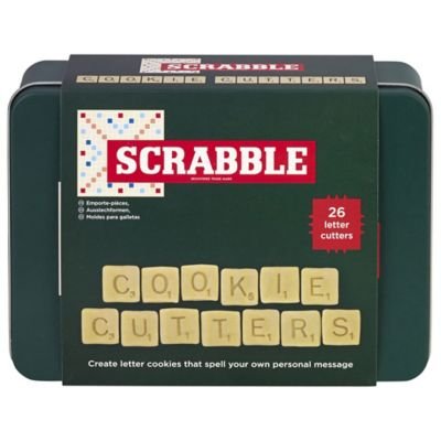 Emporte-pièces - 26 Lettres de Scrabble - Idéal...