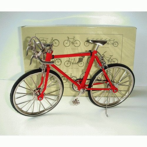 La Boite a Joujoux - www.joujoux.com Accessoire miniature pour maisons de poupées - Vélo rouge en métal 5052989005748 (5052989005748)