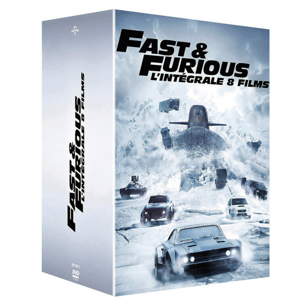 Coffret DVD Fast and Furious - L'intégrale 1 à 8 5053083123444 (5053083123444)