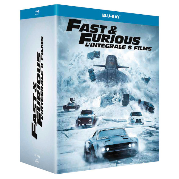 Coffret intégrale Blu-Ray "Fast and furious" 5053083123451 (5053083123451)
