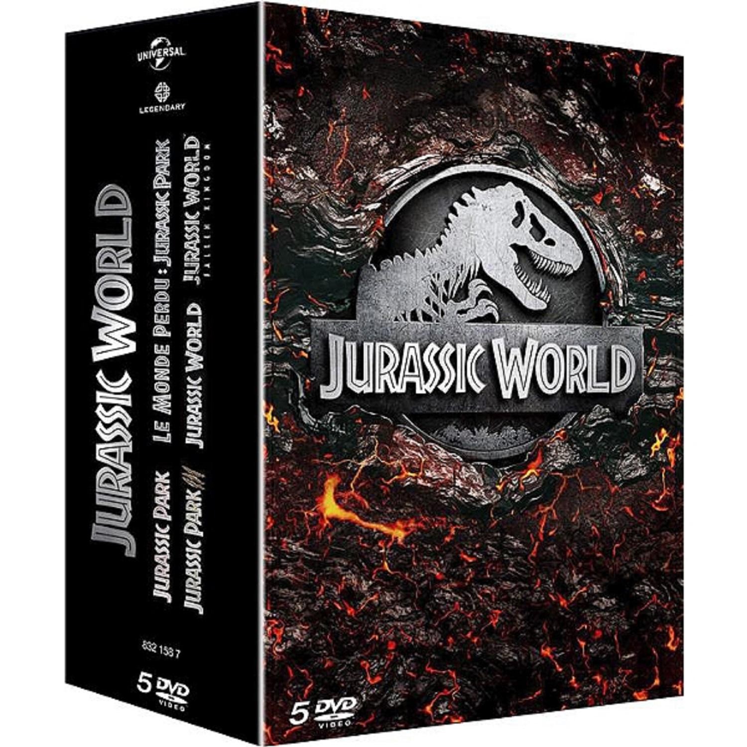 Coffret DVD Jurassic Park 1 à 5 