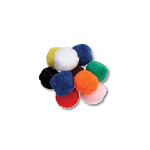 Craft pompons 7 mm pour loisirs créatifs assort...