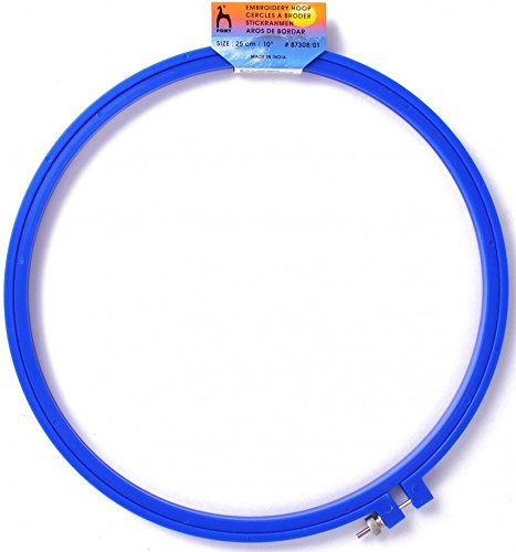 Cercles à broder bleu - 25 cm