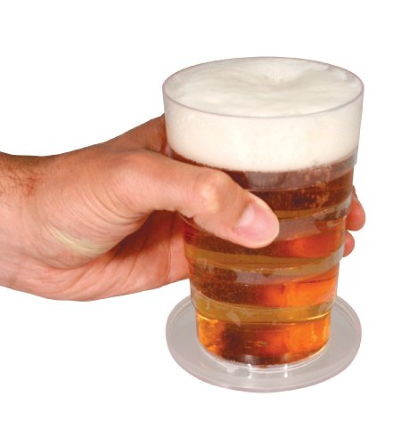 Chope de bière rétractable