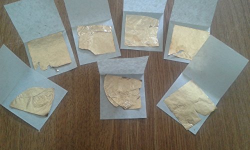 Goldenthai Lot de 100 feuilles Doré feuille imparfaite or ct feuilles code EAN 5053380321444 