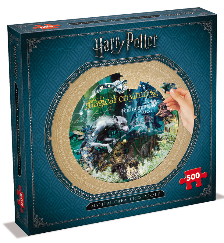 PUZZLE HARRY POTTER CRÉATURES MAGIQUES 500 PIEC...
