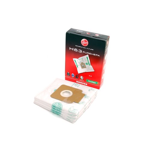 Hoover véritable Hoover H63 PureHepa Sac aspirateur x 4 35600536 Lot code EAN 5053429907509 