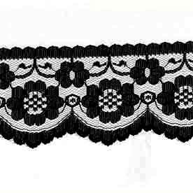 Largeur: 70 mm-plat en Nylon Dentelle Craft Déc...