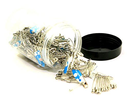 Budget de mercerie en acier Argenté broches-Pot...