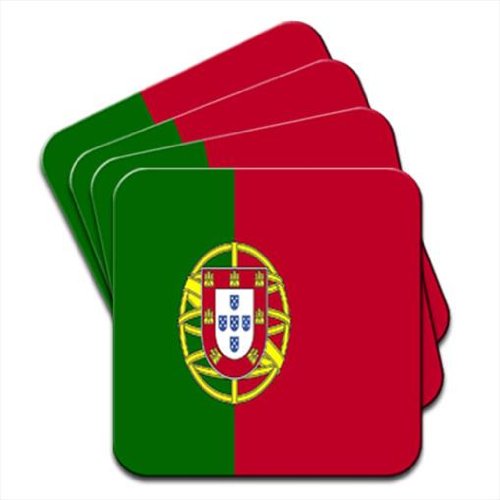 Drapeau du Portugal, Lot de 4 dessous-de-verre ...