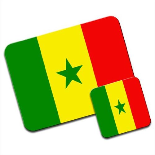 Tapis de souris et dessous-de-verre motif drape...