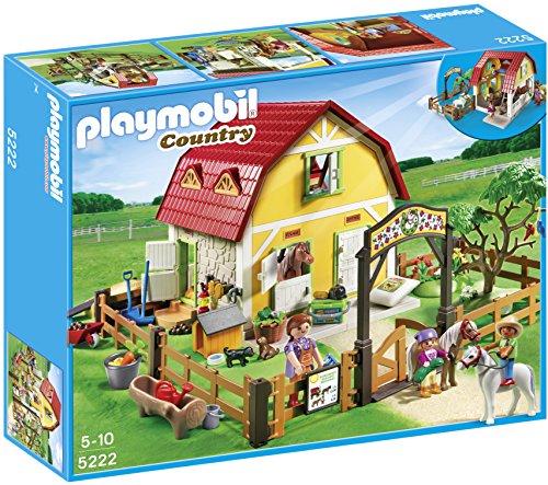 Playmobil - 5222 - jeu de construction - ranch avec poneys code EAN 5053750790559 