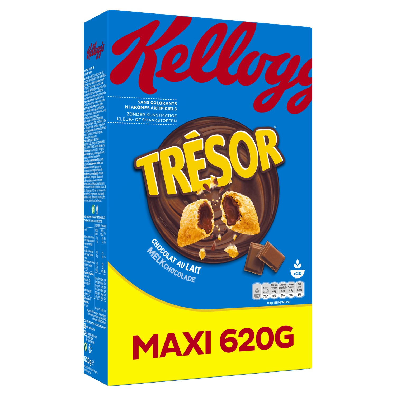 Céréales trésor chocolat au lait KELLOGG'S