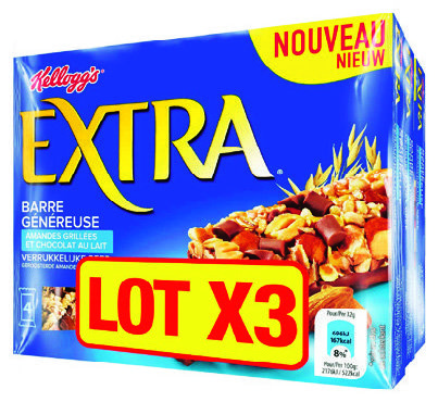 BARRES DE CÉRÉALES "EXTRA DE KELLOGG'S" 5053827211567 (5053827211567)
