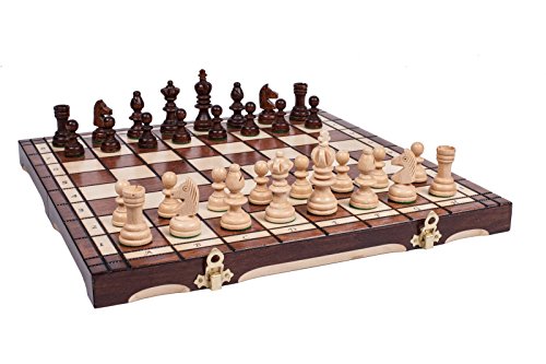 Woodeyland Jeu d'échecs en bois olympique 35x35 cm code EAN 5053839081233 