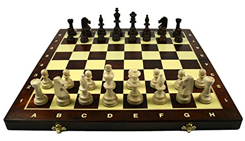 Jeu d'échecs en bois grand tournoi 6 chess set ...