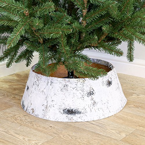 Couvre Pied de Sapin de Noël - Effet Bois - 55 ...