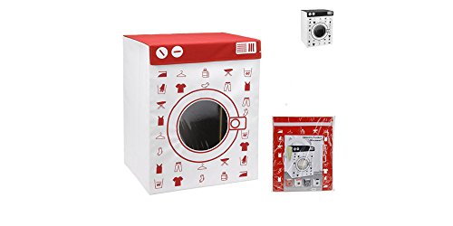 Machine à laver style panier à linge en osier a...