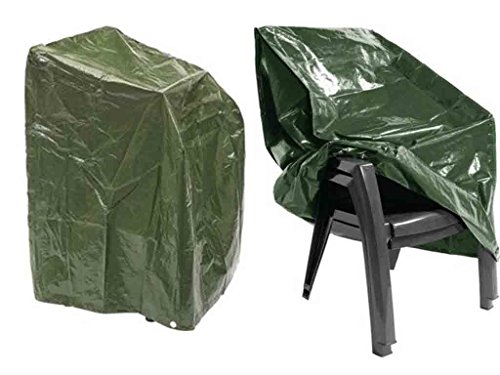 FiNeWaY fineway @ résistant imperméable Housse pour chaise de jardin empilable 6 chaises 5053878183585 (5053878183585)