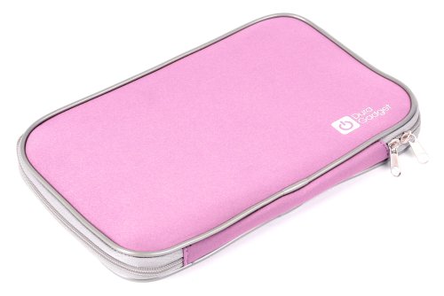 DURAGADGET Etui housse en néoprène rose pour le...