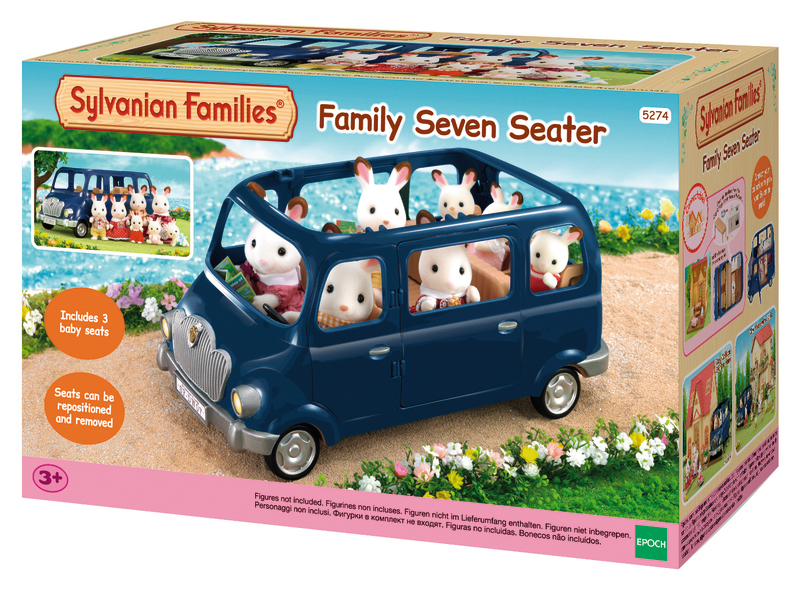 MONOSPACE 7 PLACES SYLVANIAN FAMILIES