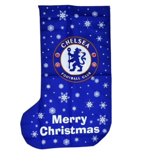 Chelsea F.C. Chelsea - Chaussette de Noël (Taille unique) (Bleu) code EAN 5054171472567 
