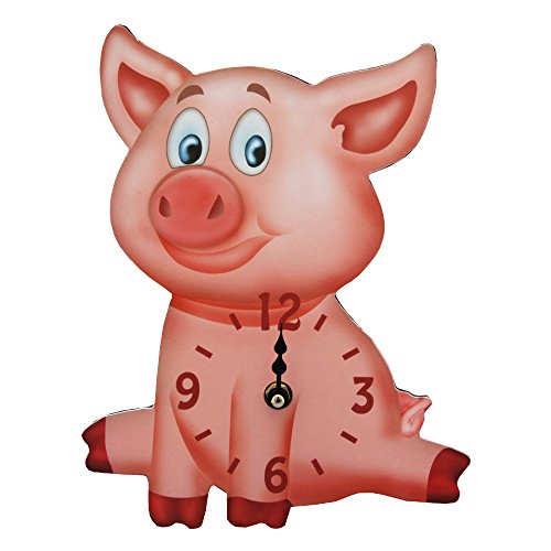 Horloge double fonction à motif cochon - Enfant (Taille unique) (Cochon) 5054171473021 Textiles Universels Horloge double fonction à motif cochon - Enfant (Taille unique) (Cochon) 5054171473021 Textiles Universels