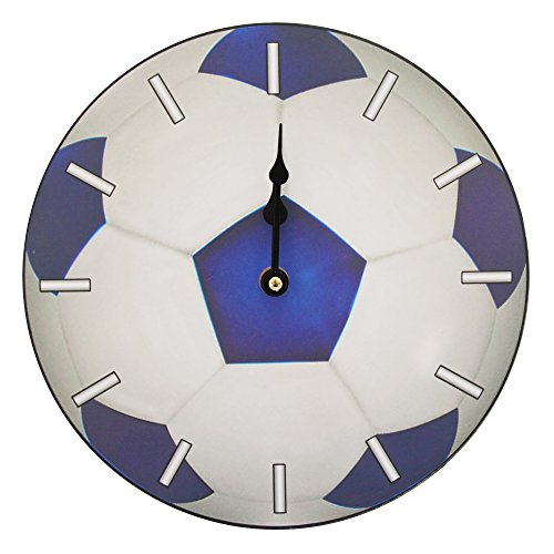 Horloge double fonction à motif ballon de foot ...